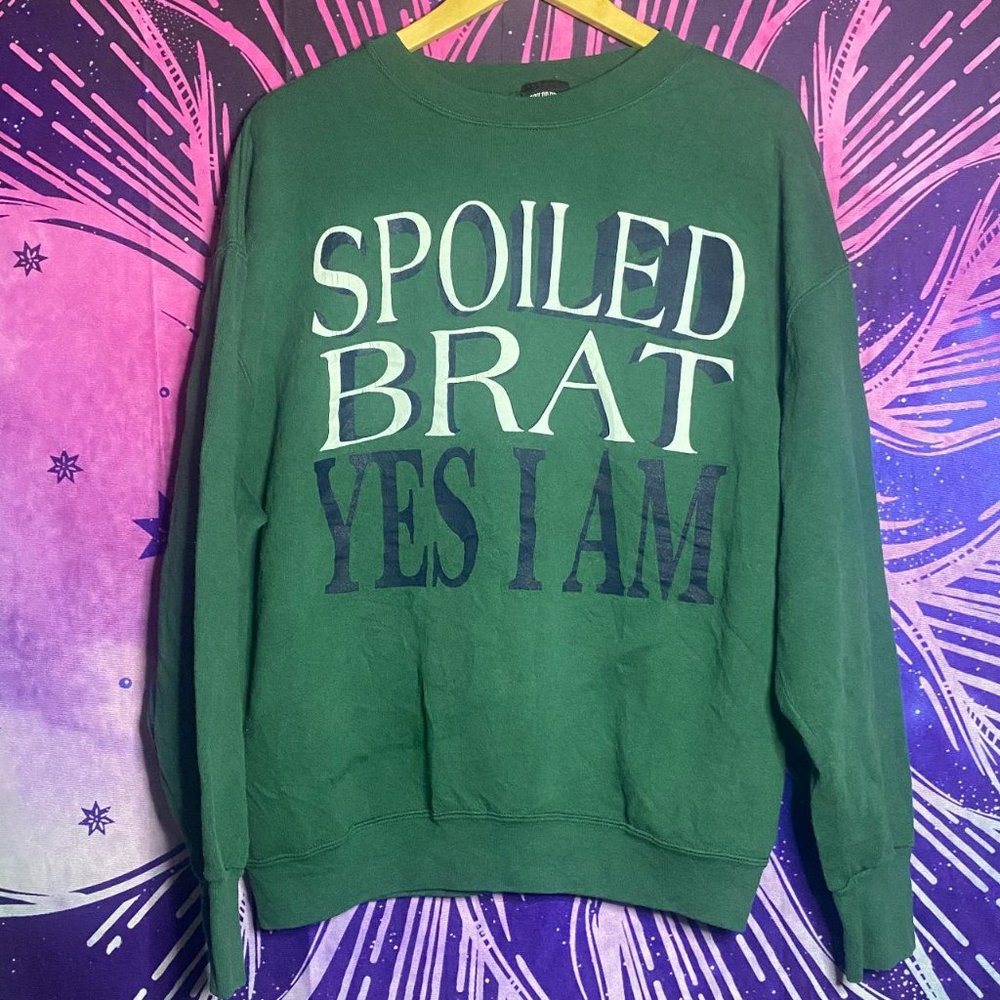 Y2K Spoiled Brat Sweatshirt